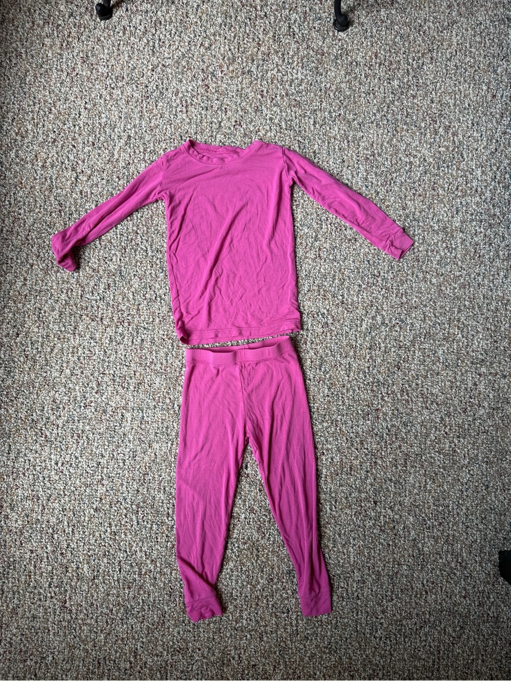 Little Sleepies Hot Pink Long Sleeve Pajama Set